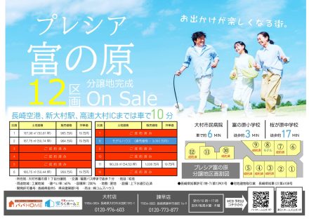 ≪残り5宅地≫【 好評分譲中 全12区画 】プレシア富の原